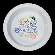 Peanuts Snoopy So Sweet Spring Easter Pie Plate Dish