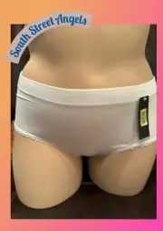 WACOAL 838140 ~ WHITE ~ PERFECT PANTS COTTON MODAL BRIEF PANTIES ~ XL