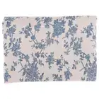 Cotton Small Round Table Cloth Blue Floral Tablecloth Table Cloth Office