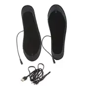 USB Heated Shoe Insoles Electric Foot Warming Pad Feet Warmer Sock Pad Mat ZJ