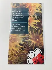 Mark Blum Amazing UNDERWATER WORLD Windows On The Sea View-Master Reels + Book