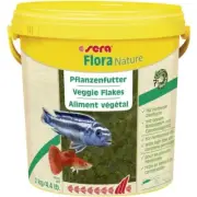 Sera Flora Nature 2kg Veggie Flakes Cichlid Tropical Fish Food Aquarium