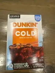 Dunkin Cold Brew Hot Over Ice