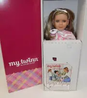 My Twinn Poseable Doll 23" Blonde / Blue Eyes NRFB MIB