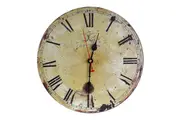 Large Vintage Wall Clock Kitchen Office Retro Timepiece