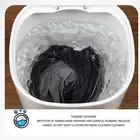 Portable Washing Machine 4.5L Mini Turbine Laundry Washer W/Spin Drain Basket JJ