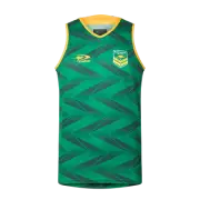 Australian Kangaroos 2025 CLASSIC Mens Training Singlet | Green by Sporting Hous