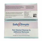 100 Safe n' Simple SNS00550 Peri-Stoma Cleanser & Adhesive Remover Exp 11/2024