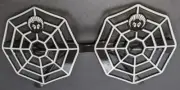 Vintage Spooky Spider Web Glasses Halloween Mask Costume Novelty