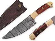 Damascus Handmade Chef Knife/ Fixed Blade Knife/ Butcher knife
