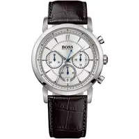 在飛比找PChome24h購物優惠-Hugo Boss Black簡約流線時尚錶/H151277