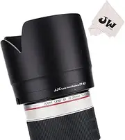 JJC Dedicated Reversible Lens Hood Shade for Canon EF 70-200mm f/2.8L is III USM & Canon EF 70-200mm f/2.8L is II USM Lens Replaces Canon Lens Hood ET-87, with Button to Lock or Release - Black