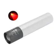 Portable Red Lamp Torch Easy Use Bright LED Light Emergency Lighting Device