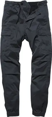 Vintage Industries Vince Cargo Jogger Pants, blue, Size 30 for Men