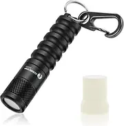 LUMINTOP EDC01 Keychain Flashlight 120 lumens Pocket EDC Flashlight, 36 Hours Long lasting 3 modes IPX8 Waterproof Powered by AAA Battery(not Included) for Indoor & Outdoor