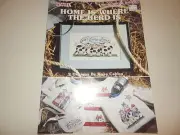 "HOME IS WHERE THE HERD IS" Cute Cows Farmers Cross Stitch Pattern Leaflet Chart