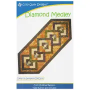 Diamond Medley Table Runner By Cozy Quilt Designs Quilting Sewing