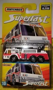 Matchbox Superfast Limited Edition #10 Fire Truck 2006 NIP