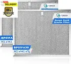 2 Pack Allure Range Hood Filter BPS1FA30 11-3/4" X 14-1/4" X 3/8" - Exact Fit