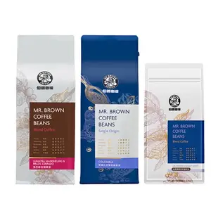 伯朗咖啡豆系列(曼巴咖啡豆/哥倫比亞單品咖啡豆/精選綜合咖啡豆)(450G)【愛買】