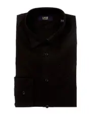 Cavalli Class Textured Slim Fit Dress Shirt