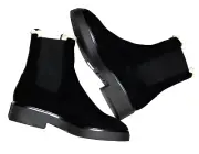 STUART WEITZMAN Alpine Suede Cozy Faux Fur Lined Chelsea Boots Size US 8