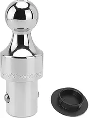 2-5/16 Inch Puck System Gooseneck Hitch Ball, Compatible with 2013-2024 Ford F250 F350 F450, 2016-2024 Chevrolet Silverado, GMC Sierra, Nissan Titan XD, 30,000 lbs. GTW/Replace# 60629 (KIT-60629)