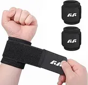 2 Pack Wrist Brace Adjustable Wrist Support Wrist Straps Fit Right and Left Hands for Men Women Fitness Weightlifting, Wrist Pain Relief-Wear Anywhere