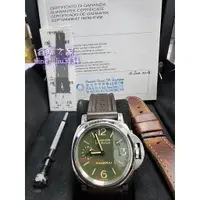 在飛比找蝦皮購物優惠-PANERAI 沛納海 Luminor PAM911 綠面 