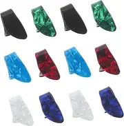 BESPORTBLE 12pcs Guitar Finger Picks: Picks - for Fingerstyle Acoustic Guitar Banjo Ukulele Harp and Bass Players