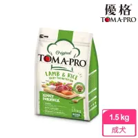 在飛比找momo購物網優惠-【TOMA-PRO 優格】經典系列狗飼料-成犬 羊肉+米 1