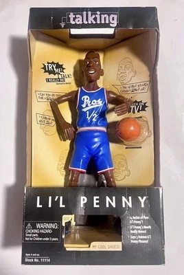 NEW 1997 Talking Lil Penny Anfernee Hardaway Doll Memphis Tigers Li’l RARE