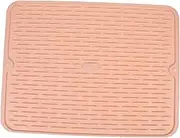 iplusmile Tableware Pad Drainage Dish Mat for Kitchen Nordic Heat Insulation Silicone Mat Skid Cup Pad Multi Function Kitchenware Protector Dining