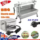 Electric BBQ Rotisserie Motor Spit Stainless Steel BBQ Campfire Motor AU Plug