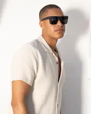 [Liive] Liive Men's Envy Sunglasses in Matte Black One Size Matte Black