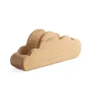 Beech Business Card Case Cloud-shaped Business Card Holder Business Card Holder Card Storage Box
