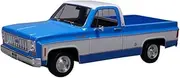 Kyosho MS31467BLW Maisto 1/18 1974 Chevrolet C10 Cheyenne Super Pickup Blue/White Finished Product