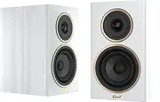 Encel Gelati Bookshelf Passive Bookshelf Speakers - Vanilla White/White