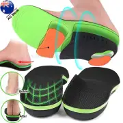Orthotic Insoles Arch Support Insert Pad Flat Foot High Plantar Feet Fasciitis