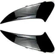 ZAPYVET Air Intake Grille Protective Cover, for, CLA Class C118 CLA200 2020+ for AMG Rear Bumper Side Air Vent Trim Trunk Boot Spoiler Canard Cover Bonnet Vents Bumper Side Vent Splitter
