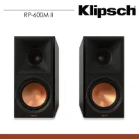 在飛比找momo購物網優惠-【Klipsch】RP-600M II 被動式書架型喇叭-黑