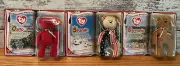TY Beanie Babies McDonalds 3 Set International Bears II Germania Spangle Osito