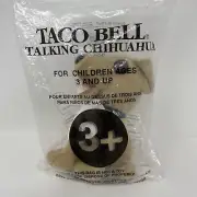 Vintage Yo Quiero Taco Bell Talking Chihuahua Dog Plush Standing Applause Sealed