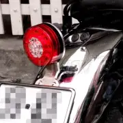 Motorcycle LED Round Taillight Indicator for Bobber EMI class 3 (PAIR)