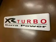XR Turbo Barra Power Air Intake Box Plate Badge For BA BF FG Series XR 6/XR8