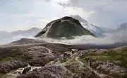 Carn Dearg Ben Nevis Achintee Painting by Sidney Richard Percy Reproduction