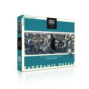 1000pc New York Puzzle Company Panoramic Puzzle 99cm Sherlock Holmes 13+