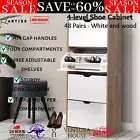 Artiss Shoe Cabinet Shoes Storage Rack 60 Pairs Wooden Shelf Cupboard Organiser