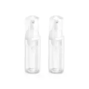 2oz Travel Foam Pump Dispenser Bottle for Hand Soap & Shampoo 2Pcs