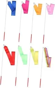 BESPORTBLE 16 Pcs Gymnastics Streamers Art Streamers Wire Ribbon Rhythmic Ribbon Colorful Gym Ribbons Gymnastics Ribbon Child Props Major